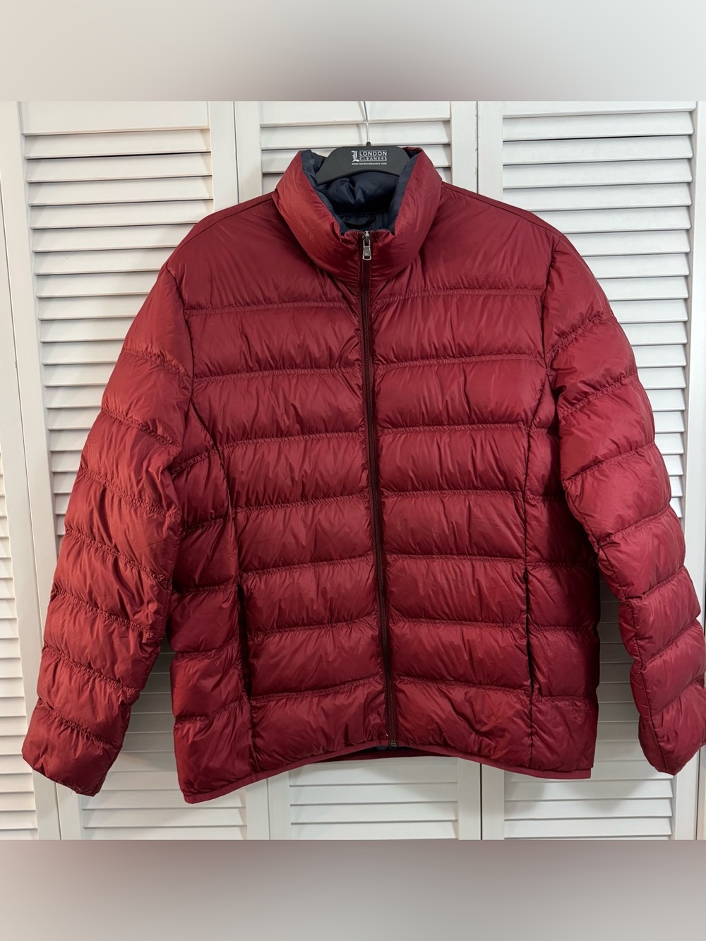 Michael Kors Down Jacket Motorcycle Biker Packable Cafe Racer Men's Large RARE